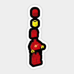 Build Spaceman Sticker